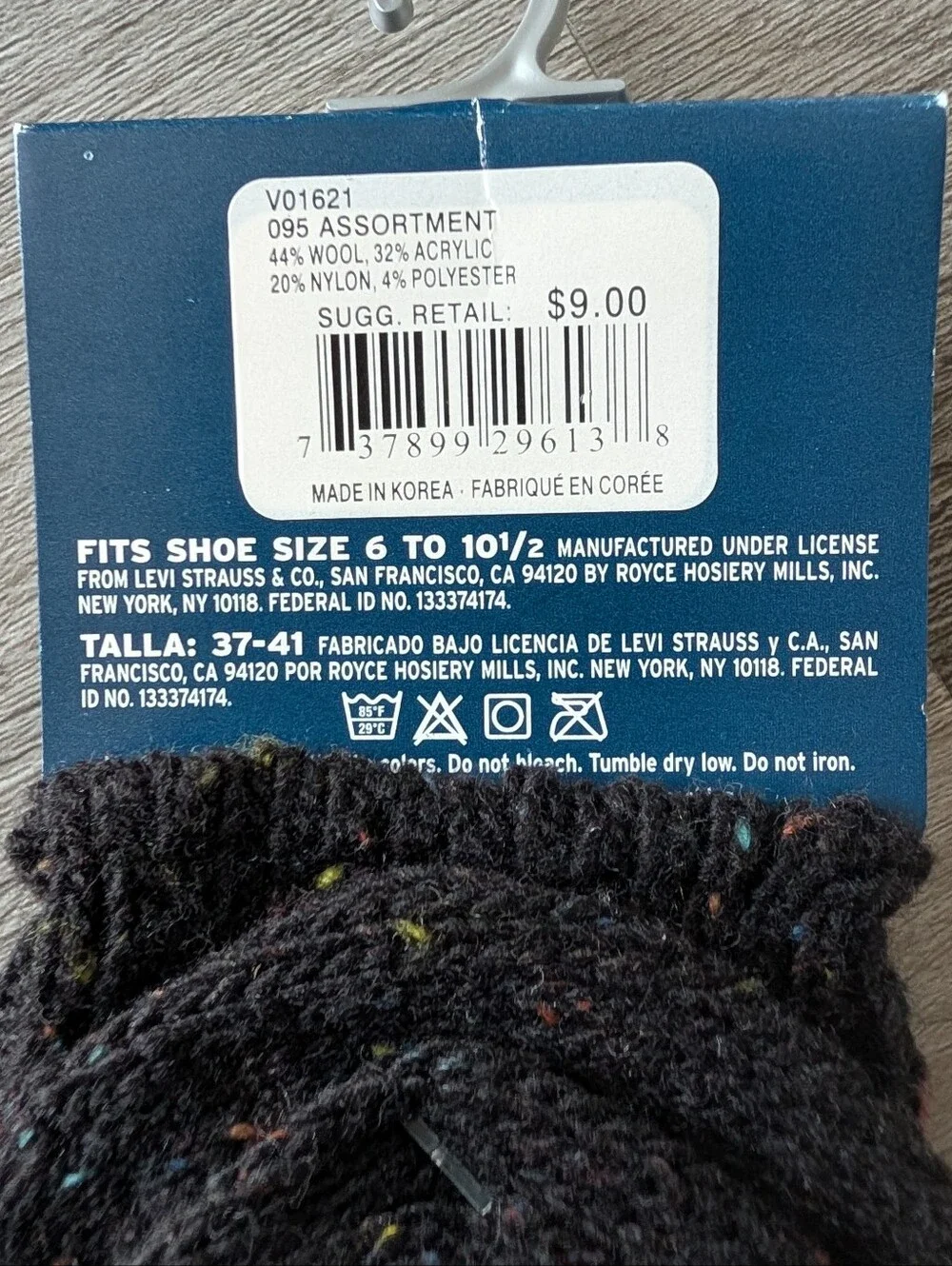 nwt COZY SOCK LOT karen neuberger dockers liz claiborne hue